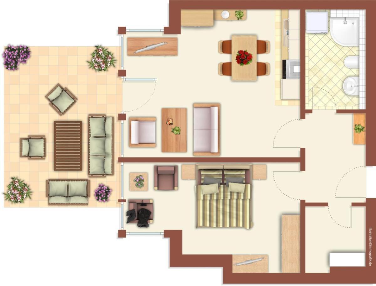 Appartement Lotsenhaus/seeluft